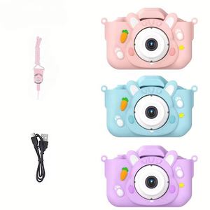 Cámara Digital Mini SLR para Niños, Pantalla de 2 Pulgadas, Juguete Instantáneo y Adorable, Lente Intercambiable, Memoria Integrada de 32 GB, Grabación - Product Image 2