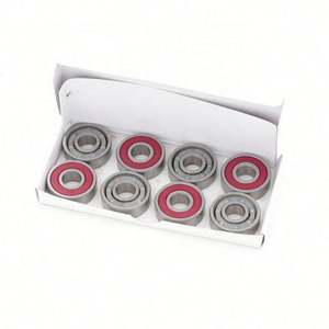 Rodamientos para Patineta (8 Piezas/Caja) ABEC-3 ABEC-5 ABEC-7 ABEC-9 8*22*7mm Rodamiento de Bolas 608 RS con Jaula de Nylon y Caja - Product Image 2