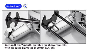 Llave para Lavabo de Baño de Acero y Plástico para Instalación, Desmontaje y Reparación de Muebles, Soporte OEM Personalizable - Product Image 6