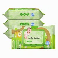 Dr.easy OEM Fabricant chinois Lingettes humides écologiques douces pour bébé 80 pièces Non-tissées Taille personnalisable Lingettes pour peaux sensibles
