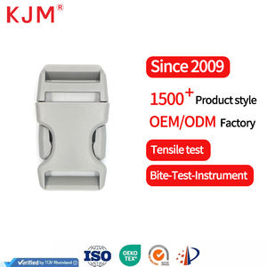 Kjm Aangepaste Logo <span class=keywords><strong>Baby</strong></span> Draagband Gesp Pom Plastic Side Quick Release <span class=keywords><strong>Baby</strong></span> Gesp - Product Image 1