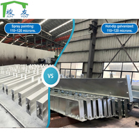 Junyou 1000m2 Estructura de Acero Prefabricada de Bajo Costo para Naves Industriales de Gran Altura, Almacenes y Fábricas