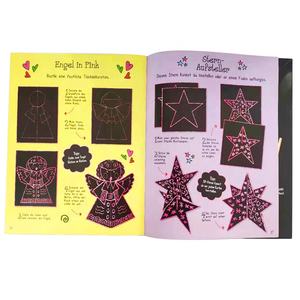 Venta al por mayor niños animal magia rascar papel para colorear manga libro para niños educativo - Product Image 4