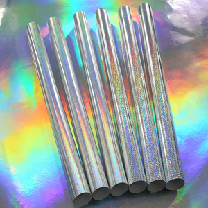 Poster Materials Eco Solvent UV Latex Printable 120 Microns Holographic Dots/Shimmer Silver Printing Self Adhesive <strong>Vinyl</strong> - Product Image 4