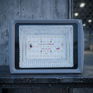 Projecteur LED extérieur 50W, éclairage industriel, économie d'énergie, étanche, lumière de sécurité commerciale, jardin, cour, mur - Product Image 1