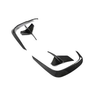 Parachoques trasero de fibra de carbono para coche, Canards laterales para <span class=keywords><strong>BMW</strong></span> Serie 8, <span class=keywords><strong>M850i</strong></span>, x-drive, m-sport, 2D, 2018-2022, G14 G15, 4 Uds. - Product Image 1