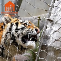 Grand Petit Fil Métallique 316 316l Ss Câble Maille Zoos Clôture Perroquet Volières Enclos Oiseaux Panneaux Filet