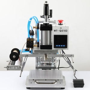 Machine de marquage à chaud pneumatique pour le cuir, le papier et le bois, avec logo personnalisé et estampage à chaud - Product Image 5