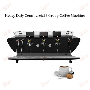 Đa chức năng màn hình cảm ứng hiển thị lập trình Heavy Duty 3 nhóm 15L thương mại cafe bán tự động Máy pha cà phê Espresso - Product Image 5