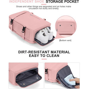 OEM Logo Professional Waterproof Travel <b>Backpack</b> for Women Men 15.6 Inch Laptop College Bag Large Capacity Business Rucksack - Product Image 2