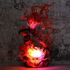 Figura Coleccionable de PVC de <span class=keywords><strong>Might</strong></span> <span class=keywords><strong>Guy</strong></span> de Naruto, Forma de Ocho Puertas, con Efecto de Fuego, Estatua de Anime, Venta al Por Mayor - Product Image 3