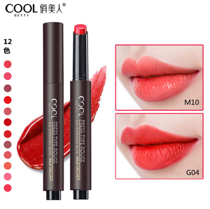 Raffreddare Betty 12 di Colore di Bellezza Impermeabile Rossetti Idratante della Durata di Non Sbiadiscono Rossetto Opaco Bastone Studente stile Cosmetici - Product Image 2