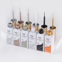 Fournisseurs professionnels de produits pour les ongles, vente en gros de gel liner, peinture d'art d'ongles, gel personnalisé avec logo, marque privée, peinture d'ongles, gel UV
