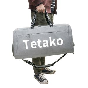 Muestra Gratis, Bolsa de Viaje Personalizada, Bolsa de Gimnasio, Bolsa de Negocios, Bolsa de Hombro Resistente con Compartimento para Zapatos - Product Image 5