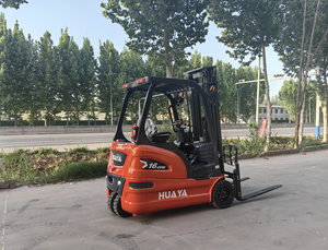 최고 공급업체 3륜 지게차 전기 1 1.5 2 3톤 신뢰할 수 있는 성능 고품질 전지형 중국산 지게차 CE ISO - Product Image 5