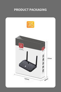 Nouvelle conception d'antenne USB double pour récepteur émetteur TV 5.4, portée longue de 10,15 m, audio AUX 3,5 mm, home cinéma - Product Image 5