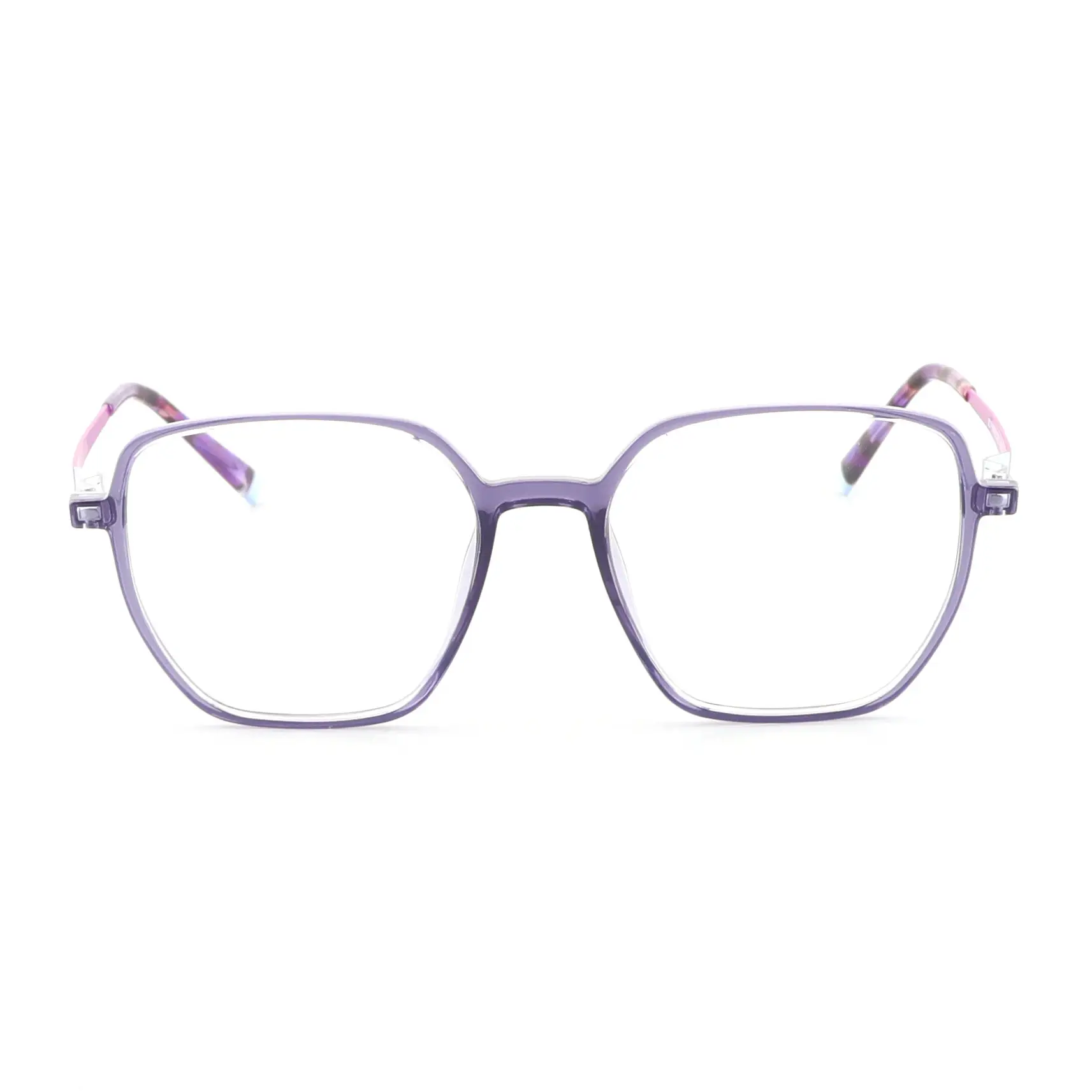 レディストックファッション眼鏡新しいトレンディな眼鏡フレームデザイナールネットTr90フレームオプティカル