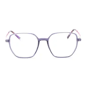 レディストックファッション眼鏡新しいトレンディな眼鏡フレームデザイナールネットTr90フレームオプティカル