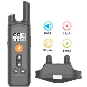 Collier de dressage électrique pour chien avec télécommande 1600 pieds, Rechargeable, étanche, collier de dressage pour chien - Product Image 3