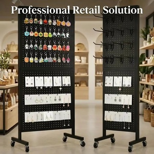 Soporte de exhibición de llavero de zapatilla de metal Mingtang, estante de exhibición de llavero giratorio personalizable - Product Image 5