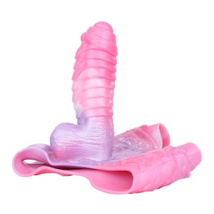 Pantalon Dildo Creux Réaliste Monstre Fantastique en Silicone avec Sangle, Agrandisseur de Pénis Masculin, Jouet Sexuel pour Couple, Vente en Gros - Product Image 3