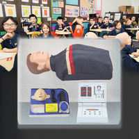 Mannequin de RCP pour adultes, demi-corps, pour formation médicale, avec contrôleur, produit d'enseignement des premiers secours CN;JIA