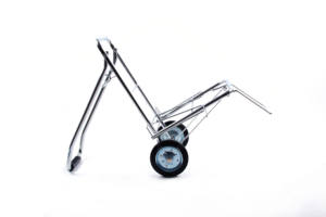 Oem Odm Custom Powder Coated Steel 2-way Moving Hand Truck With Pneumatic Tires For Garage And Workshop Impact Resistant Durable - Product Image 4