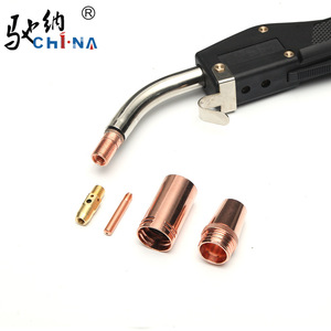 เครื่องเชื่อมและตัดชินเนอร์, หัวเชื่อม CO2, เทวิค # หัวเชื่อม 4 หัว, หัวเชื่อมป้องกันด้วยแก๊ส Binzel - Product Image 1