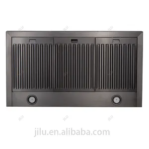 Customizable Commercial Wall-Mounted Stainless Steel Range Hood For Kitchen Use