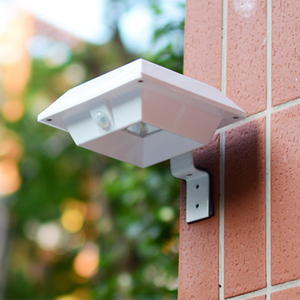 Quảng trường năng lượng mặt trời đèn sân vườn cảm biến chuyển động IP65 không thấm nước cảnh quan <span class=keywords><strong>Led</strong></span> an ninh tường năng lượng mặt trời đèn ngoài trời - Product Image 1