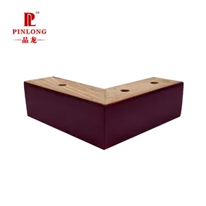 ソファ製造ベッドホームアプリケーション用のモダンな頑丈な木製家具脚を直接販売する中国のメーカー