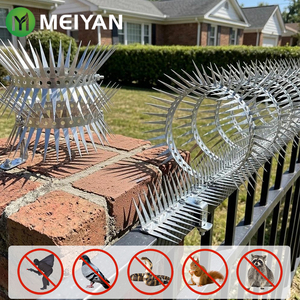 Pointes de sécurité flexibles pour tuyaux ronds et carrés, pointes anti-oiseaux en acier inoxydable, vente en gros - Product Image 5