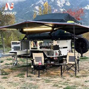 Mini caravane de luxe avec salle de bain, châssis galvanisé, <span class=keywords><strong>pour</strong></span> le glamping et idées cadeaux, certifiée CE - Product Image 1