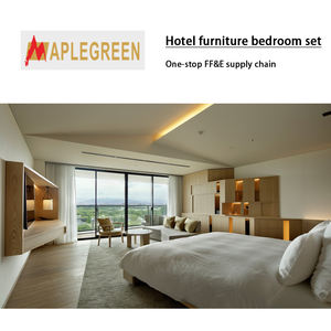 Guangzhou Comfort Inn and Suites Luxury Four Seasons Usa Mobilier d'hôtel Chambre à coucher d'hôtel <span class=keywords><strong>3</strong></span> étoiles en Mdf moderne - Product Image 2