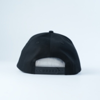 Casquettes de golf à 5 panneaux personnalisées 100% coton, ajustables, structurées, avec fermeture snapback