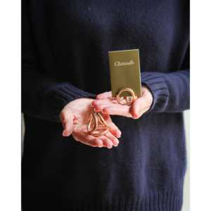 Christofle Vertigo <b>Table</b> <b>Numbers</b> Pair of Place Card Menu <b>Holders</b> 0g for Party Use - Product Image 2