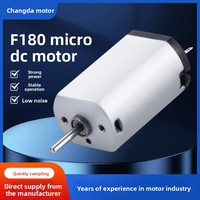 F180 Brushless Micro Moteur 3V12V Silencieux Plat Tondeuse À Cheveux Tondeuse Électrique pour Climatisation Costume Fabricant Direct