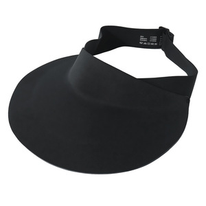 Seamless Visor Hat Ice Silk Breathable Unisex Foldable Sports Sun Protection Cap Solid Color Nylon Fabric Yiwu Origin - Product Image 1