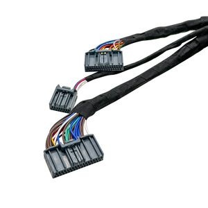 Faisceau de câblage de porte automobile personnalisé 1 mètre, isolation PVC, gaine en nylon, âme en cuivre, IP65, 12V pour Huawei Aito M9 - Product Image 3