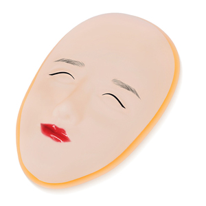 5D visage <span class=keywords><strong>tatouage</strong></span> formation tête Silicone pratique maquillage Permanent lèvre sourcil <span class=keywords><strong>tatouage</strong></span> peau Mannequin poupée visage tête - Product Image 2