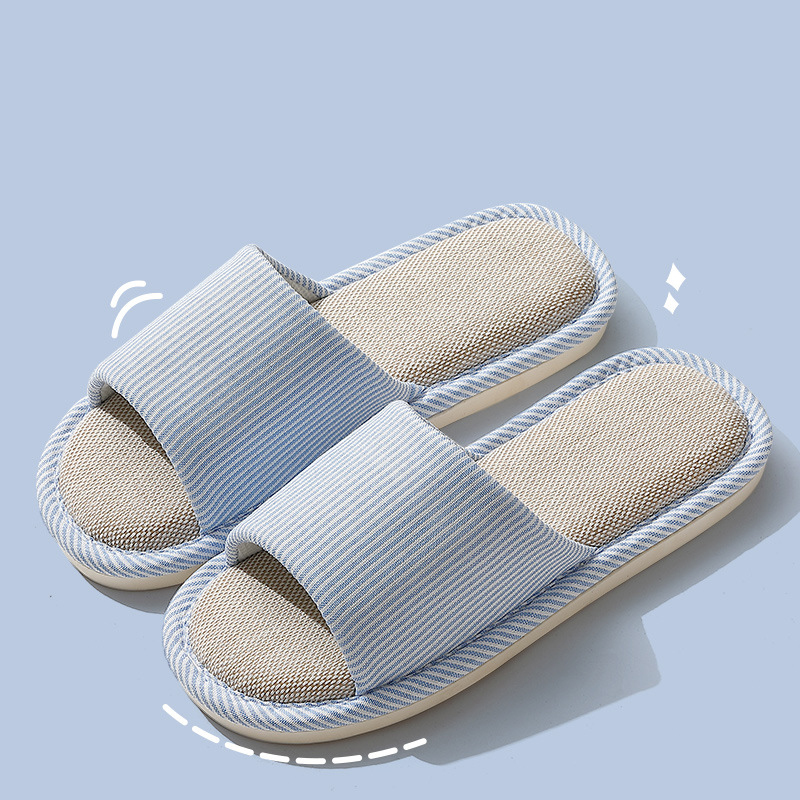 Ladies Designer Slippers Women Famous Brands Indoor House Winter Cotton Linen Shoes Wholesale