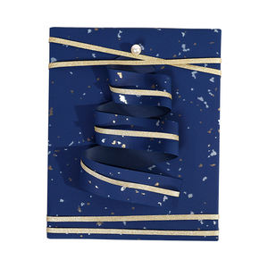 Nuevo papel de regalo personalizado 43*300 cm diseño papel de regalo de lámina dorada embalaje - Product Image 1