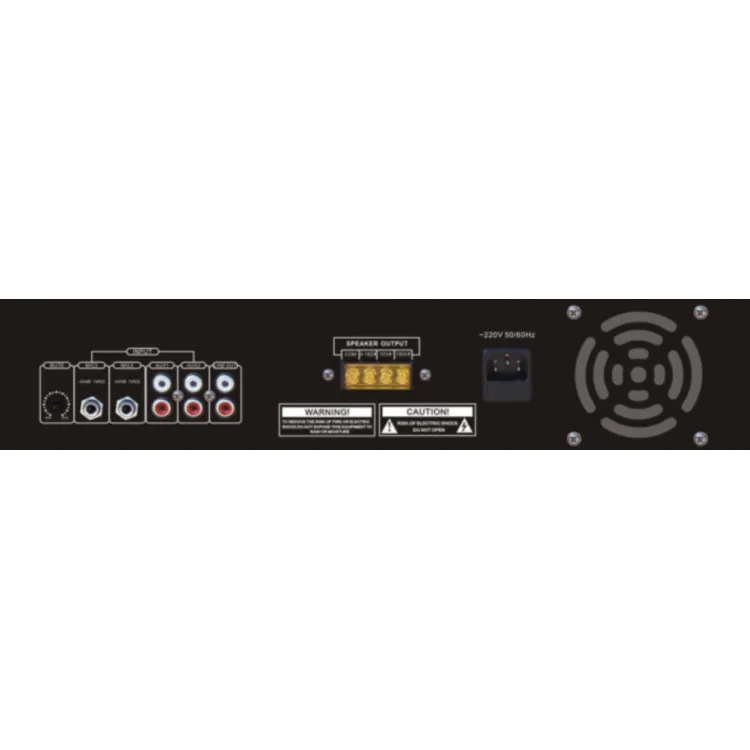 PA amplifikatör mikser ses amplifikatörü karaoke amplifikatörü mikser ses sistemi ile