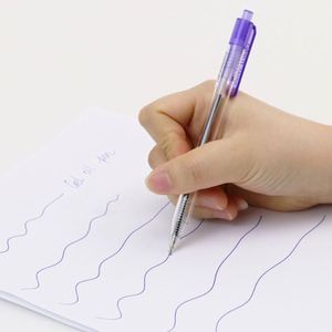 Wholesale 2025 Simple Press Advertising Plastic Ballpoint <b>Pen</b> Customized Logo Novelty Office Stationery 0.5mm 0.7mm 1.0mm Gifts - Product Image 5