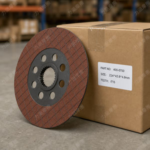 Disque d'embrayage à friction en bronze NEWAGE haute performance 400-0750, 224 mm, dents internes IT15 - Product Image 2