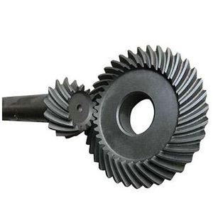 Conception personnalisée en usine petit engrenage conique en spirale forgé en acier usiné - Product Image 2
