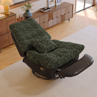 Fauteuil pivotant multifonctionnel pour salon, fauteuil inclinable de première classe, fauteuil inclinable de repos, fauteuil à bascule moderne