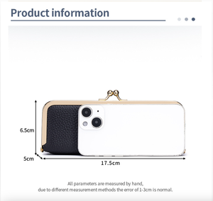 Étui à lunettes Ando Bag en cuir de vachette véritable avec miroir, fermeture à pression, organiseur de voyage pour lunettes de soleil et bijoux - Product Image 3