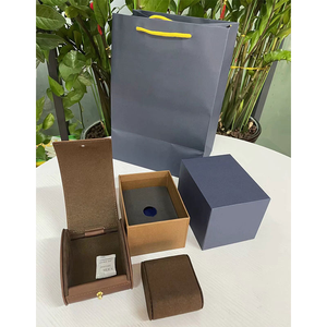 Factory Direct Luxury Brown <b>Roll</b> Watch <b>Box</b>, Travel Portable Watch Case with Custom Logo, High Quality Brand Watch <b>Box</b> for man - Product Image 2