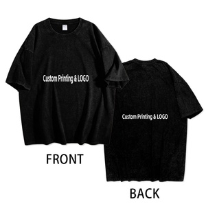 Camisetas de Algodón 100% Lavado con Impresión 2D de LOGO Personalizado en 3 Días, Fabricadas en EE. UU., Envío <span class=keywords><strong>Gratis</strong></span>, MOQ-1, Camisetas Oversize para Hombre con Diseño de Copo de Nieve - Product Image 2